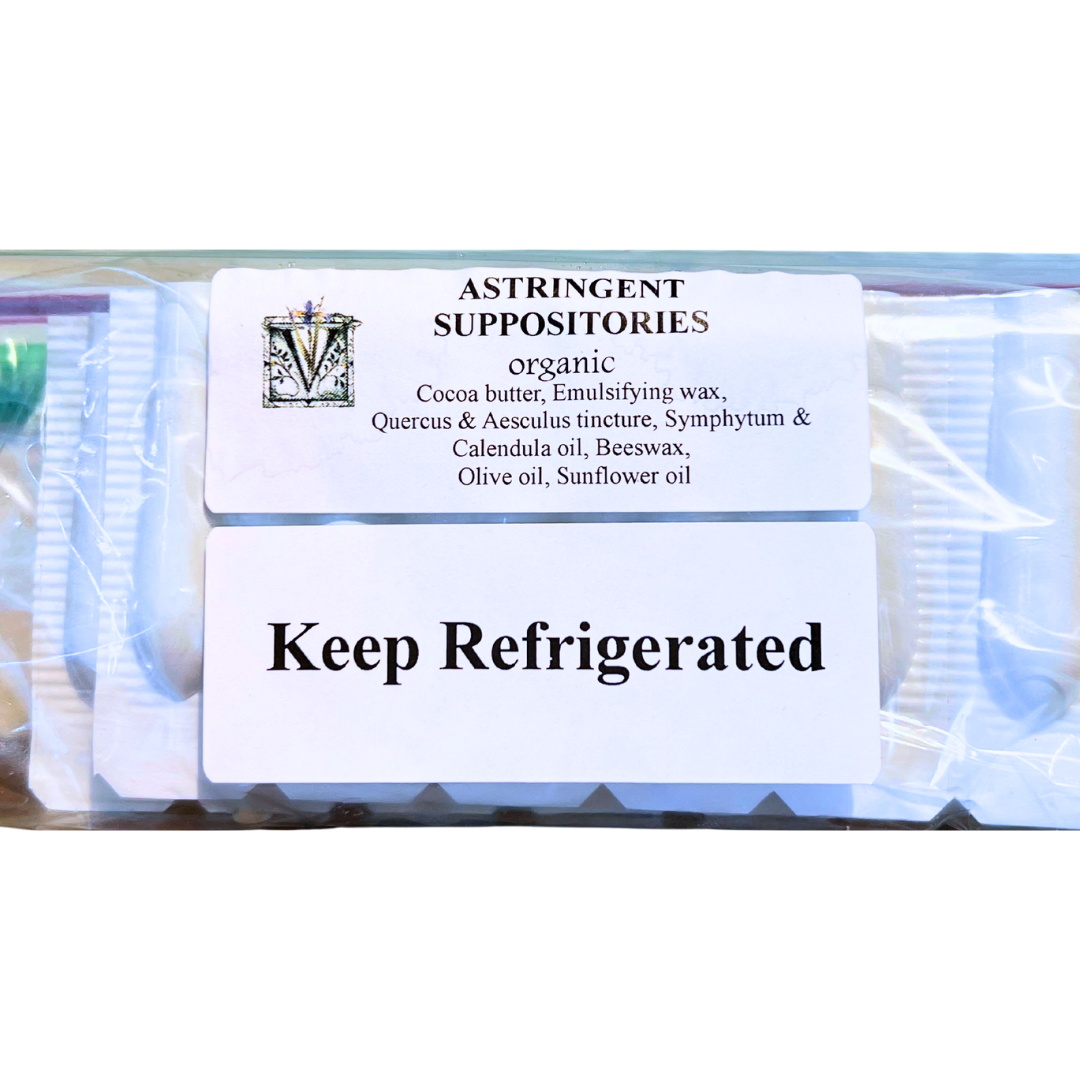 Astringent Vaginal Suppositories