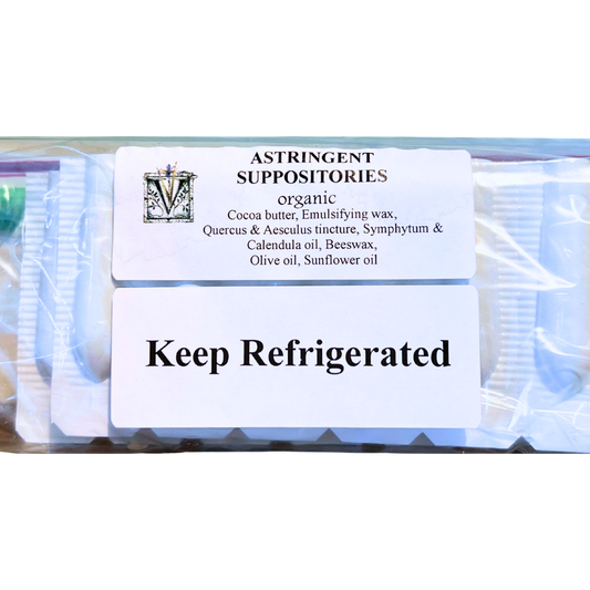 Astringent Vaginal Suppositories